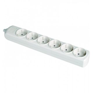 MARPESA - BASE 6 TOMAS 2P+TT RECTA S/CABLE