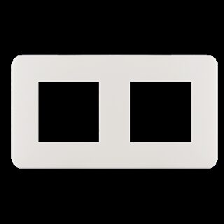 EFAPEL - PLACA DOBLE S. LATINA BL. MATE