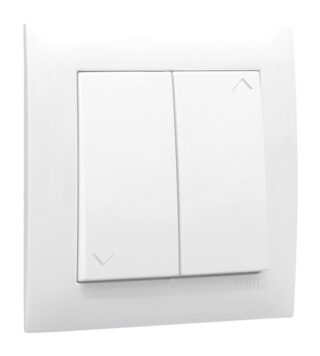 EFAPEL - PULSADOR DOBLE PERSIANA LOGUS BLANCO
