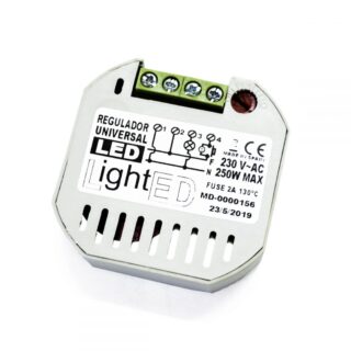 ALG - REGULADOR LED PULSADOR 250W UNIV.