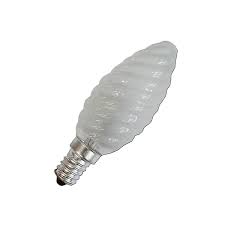 OSRAM - LAMPARA VELA RIZADA MATE 25W E14