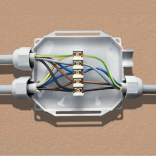 RAYTECH - CAJA CONEX.C/GEL 120x100x45 IP68 4 E.d.6-18mm
