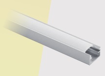 LDVlighting - PERFIL ALU.SUP. 2000x17x7cm CON DIFUSOR 2m/u