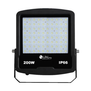 LDVlighting - PROYECTOR POPULO 200W 28200lm 120° 3000k IP66 NEGRO