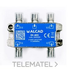 ALCAD - DISTRIBUIDOR FI 4 SALIDAS CON PC