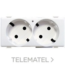 BTICINO - BASE SCHUKO DOBLE 2P+T 10/16A MATIX