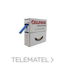 CELLPACK - TUBO TERM. S/ADHES.SB 25,4-12,7 AZUL(CAJA)