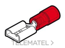 CEMBRE - TERMINAL HEMBRA PREAISL. 0,25-1,5 6,35x0,8