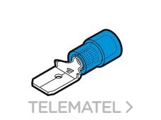 CEMBRE - TERMINAL MACHO PREAISL. 1,5-2,5 6,35x0,8