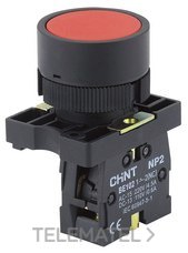 CHINT - PULSADRO PLASTICO RAS.d.22 NC ROJO