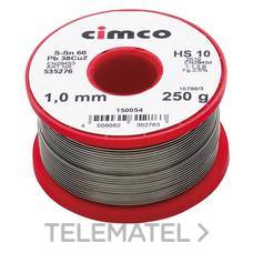 CIMCO - HILO SOLDADURA 60% 1,5mm 250g - Imagen 2