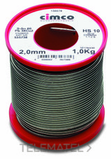 CIMCO - HILO SOLDADURA 60% 2,0mm 250g