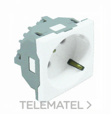 EFAPEL - BASE SCHUKO Q.45 C/PR. BL. MATE