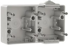 EFAPEL - DOBLE BASE HORIZONTAL ETCA.48 GR