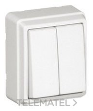 EFAPEL - DOBLE INTERRUP. SUPERFICIE S.3700 BL