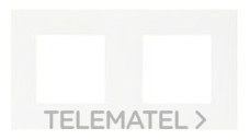 EFAPEL - MARCO DOBLE QUADRO 45 BLANCO