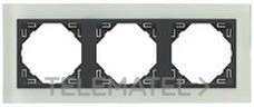 EFAPEL - MARCO TRIPLE CRYSTAL CRISTAL/GRIS