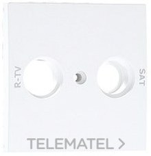 EFAPEL - TAPA RTV-SAT MULTIMARCA LOGUS ALUMINIO