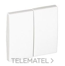 EFAPEL - TECLA DOBLE APOLO 5000 BLANCO