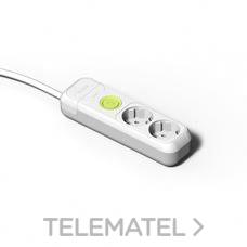 FAMATEL - BASE 2 TOMAS CON INTERR CABLE 3G1,5mm² - Imagen 2