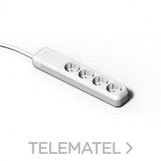 FAMATEL - BASE 4 SCHUKO 1,5m BLANCO