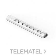 FAMATEL - BASE 8 SCHUKO C/INT. BLANCO
