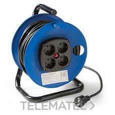 FAMATEL - ENROLLAC. 4 TOMAS 2P+TT 25m 3x1,5mm²