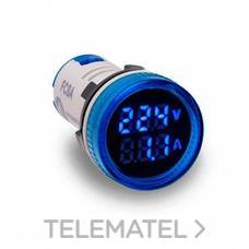 FERNANDO CARRASCO - PILOTO VOLT.AMP.DIG.PVA22 48-500V CA AZ