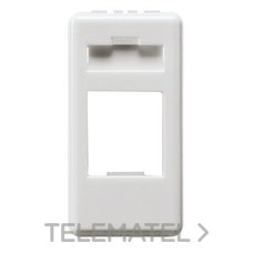 GEWISS - CARATULA VACIA C/ALOJ.P/RJ45 AMP
