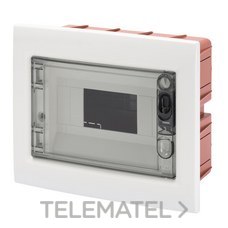 GEWISS - CAJA EMP. 8MOD. PTA. TRANS. IP40