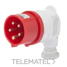 GEWISS - CLAVIJA 90º MOVIL 32A 3P+T 380V IP44