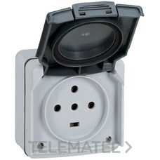 LEGRAND - MONOBLOC TOMA 3P+T+N-400V PLEXO 55