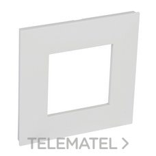 LEGRAND - PLACA VALENA NEXT CON 1 ELEMENTO BLANCO