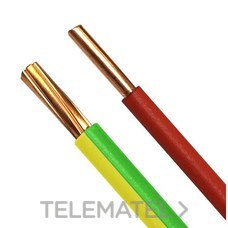 MIGUELEZ - CABLE RIGIDO H07V-U 1x2,5 NEGRO