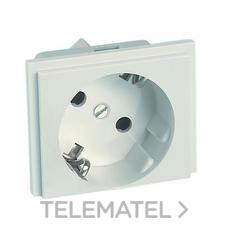 MMCONECTA - MODULO 1 ENCH.TIPO SCHUKO INDIV.ROJO