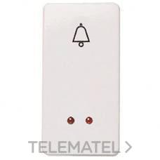 NIESSEN - PULSADOR TIMBRE VISOR S.STYLO BL.ALPINO