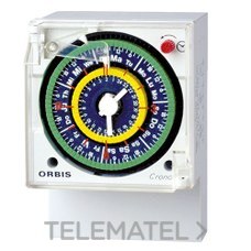 ORBIS - INT.HORARIO ANALOG.CRONO QRD 230V