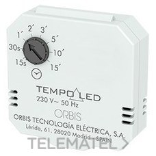 ORBIS - TEMPORIZADOR REG.TEMPOLED 15sg/15min 2-3H
