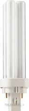 PHILIPS - LAMPARA PL-C 13W/840 G24d1 2PAT.4000K