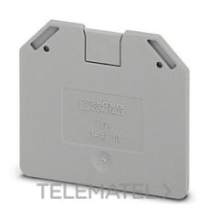 PHOENIX CONTACT - TAPA FINAL D-UT 16 GRIS