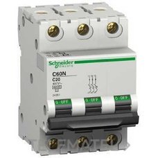 SCHNEIDER ELECTRIC - MAGNETOT.PIA C60N 3P 20A CURVA-C