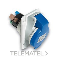 SCHNEIDER ELECTRIC - BASE EMPOTRAR 16A 2P+T IP44 CONEX.RÁPIDA