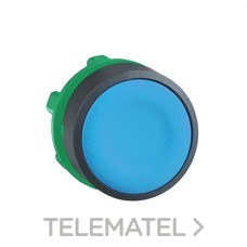 SCHNEIDER ELECTRIC - CABEZA PULSADOR RASANTE AZUL d.22