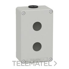 SCHNEIDER ELECTRIC - CAJA METÁLICA 2 TALADROS 80x130