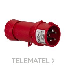 SCHNEIDER ELECTRIC - CLAVIJA AÉREA 16A 3P+N+T IP44 CONEX.RÁPIDA
