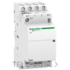SCHNEIDER ELECTRIC - CONTACTOR ICT 25A 2NA+2NC 230/240V CA