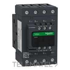 SCHNEIDER ELECTRIC - CONTACTOR 4 POLOS 80A 230VAC 1NA/1NC
