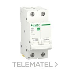 SCHNEIDER ELECTRIC - AUTOM. RESI9 1+N 10A "C" MTA. BLANCA