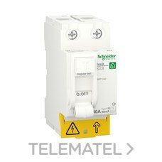 SCHNEIDER ELECTRIC - DIFEREN. RESI9  2P 40A 30mA S.I. MTA. BLANCA