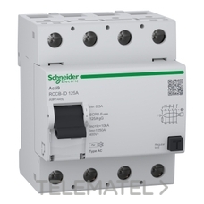 SCHNEIDER ELECTRIC - DIFERENCIAL 4P 125A 300mA "AC"